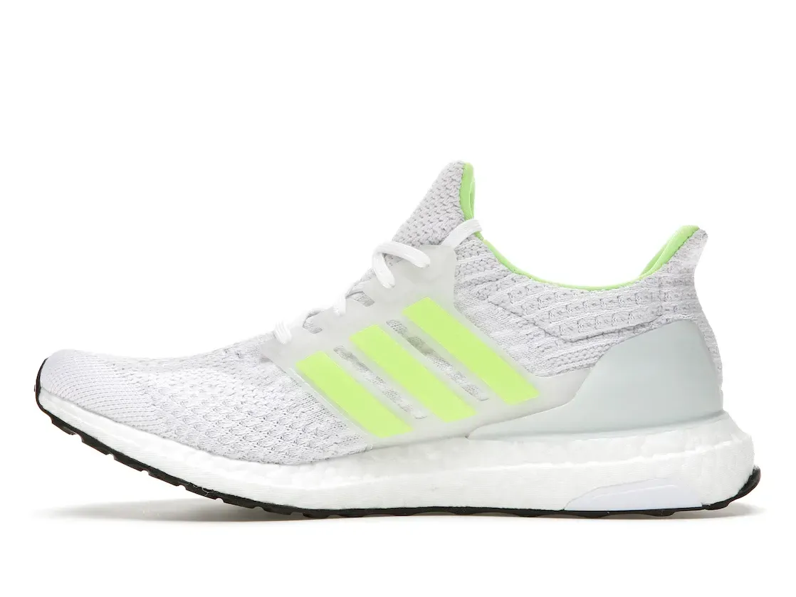 Фото № 3 с приближением к товару «‎adidas Ultra Boost 5.0 DNA Cloud White Signal Green»