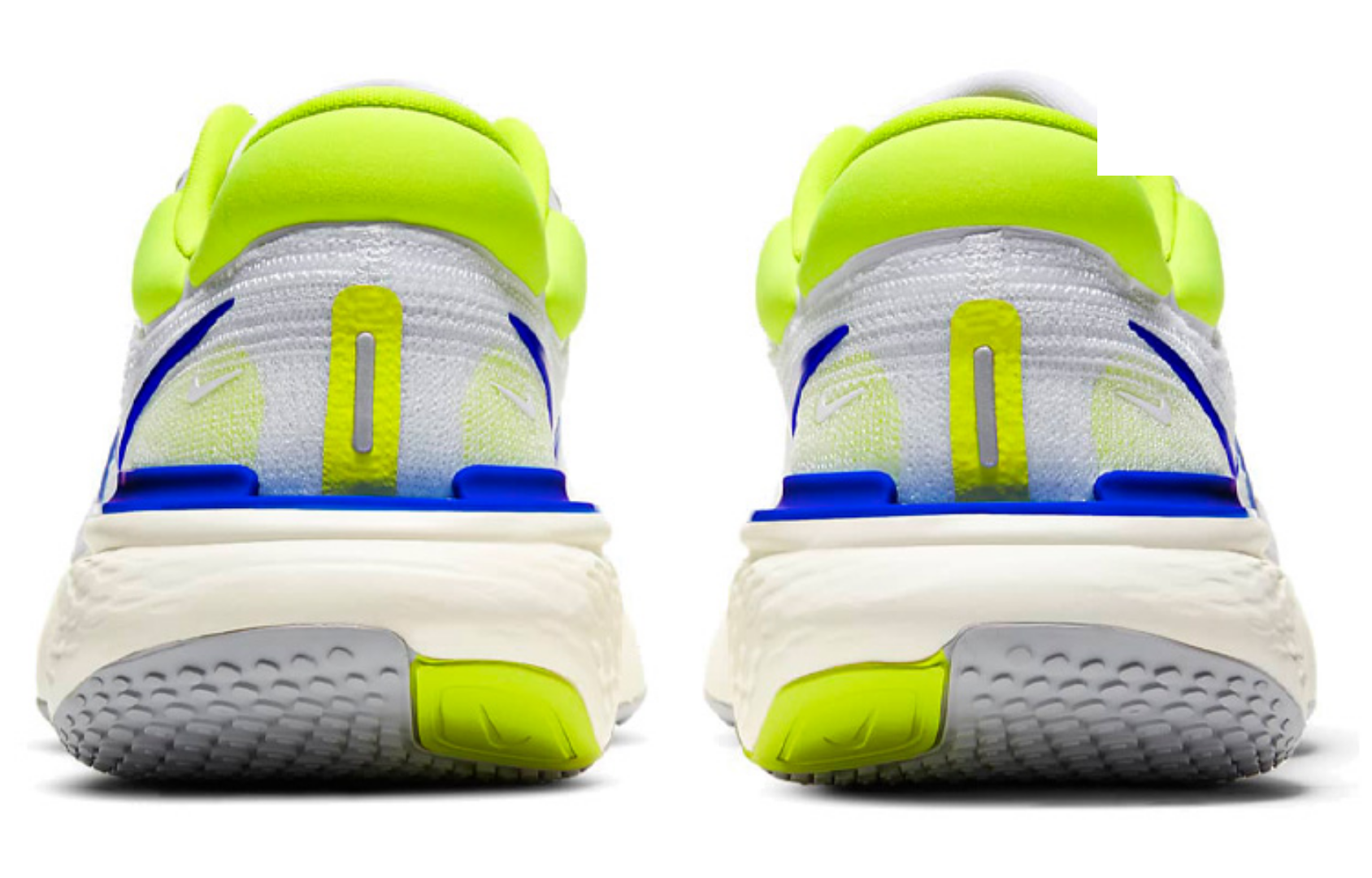 Фото № 3 с приближением к товару «‎Nike Zoomx Invincible Run Flyknit WhiteBlueYellow»