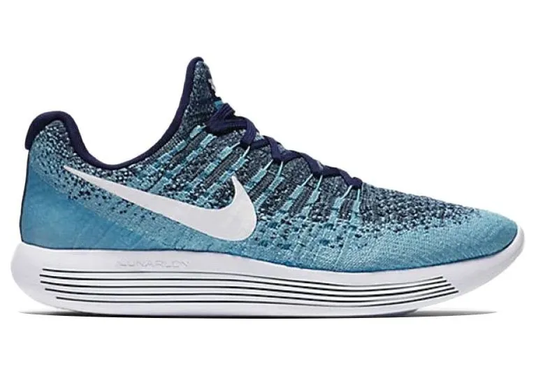Фото № 1 с приближением к товару «‎Nike Lunarepic Low Flyknit 2 Binary Blue »