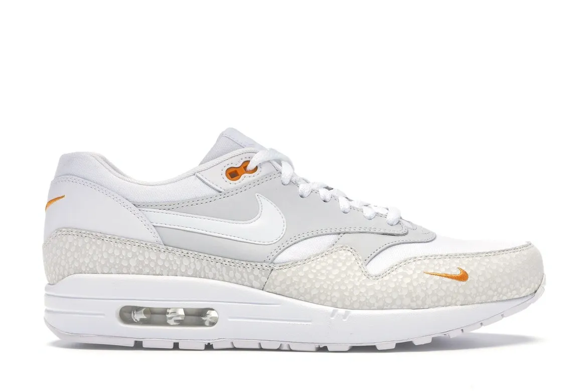 Фото № 1 с приближением к товару «‎Nike Air Max 1 White Kumquat»