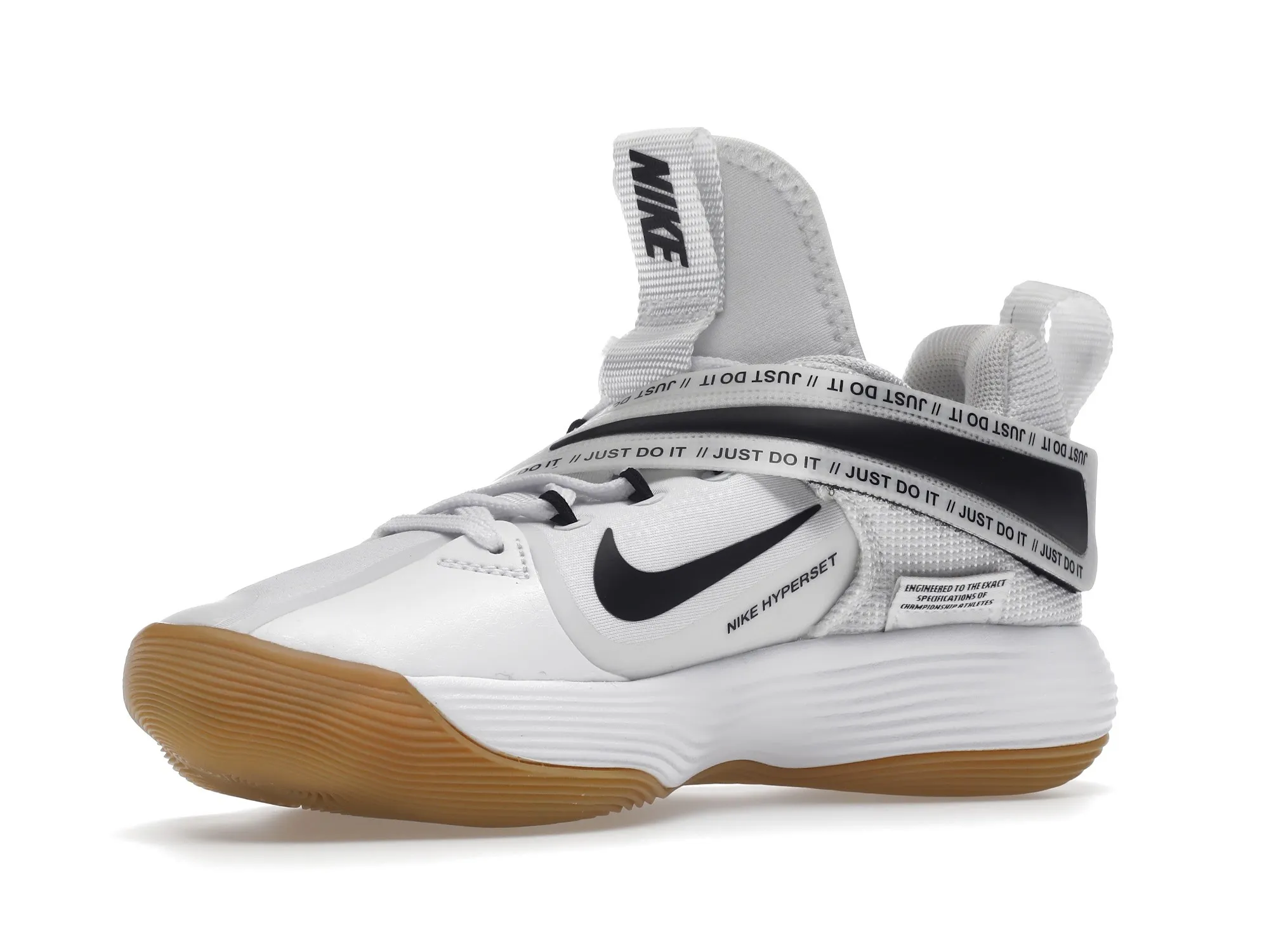 Фото № 3 с приближением к товару «‎Nike React Hyperset White Black Gum »