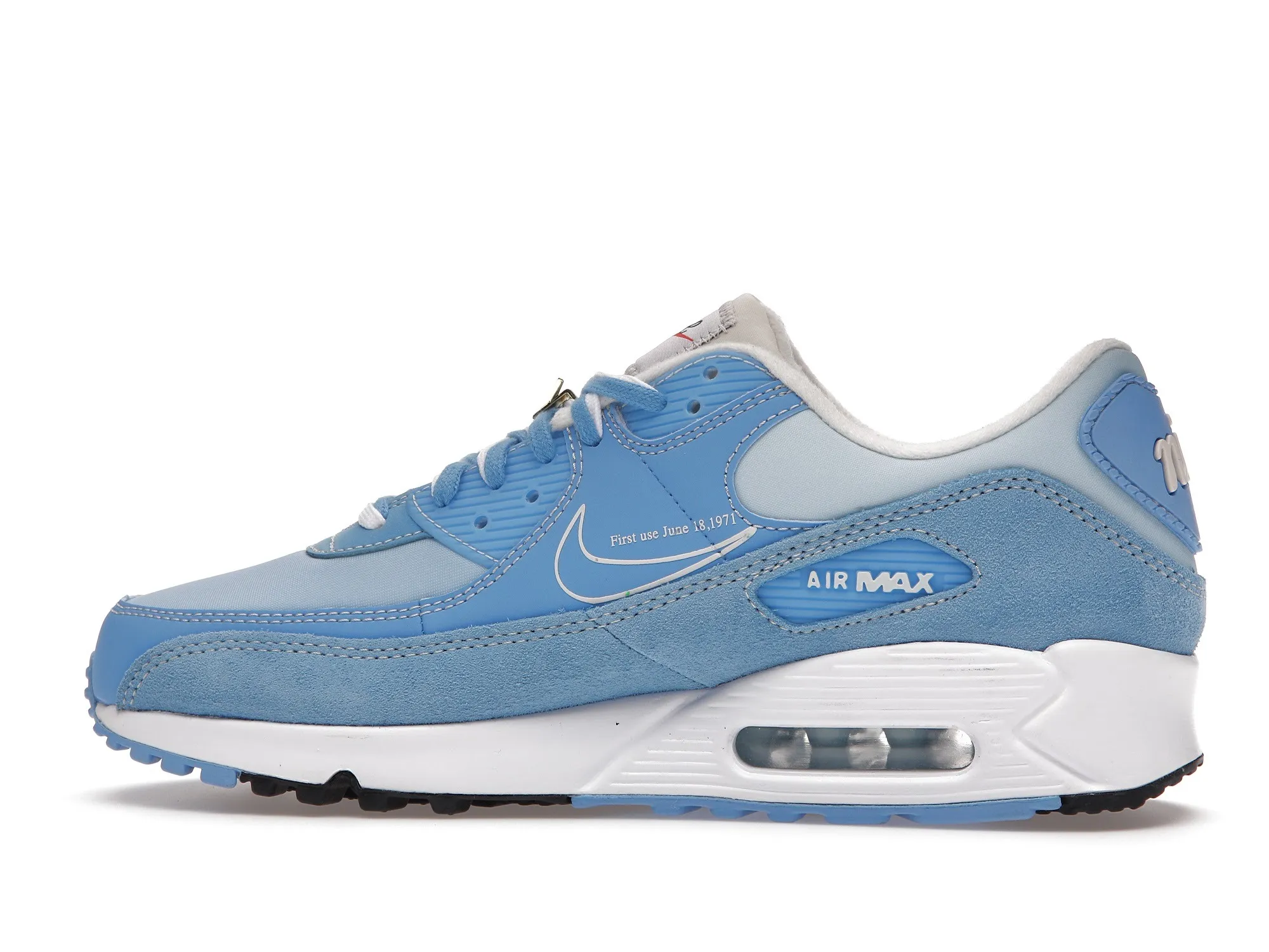 Фото № 6 с приближением к товару «‎Nike Air Max 90 SE First Use University Blue»