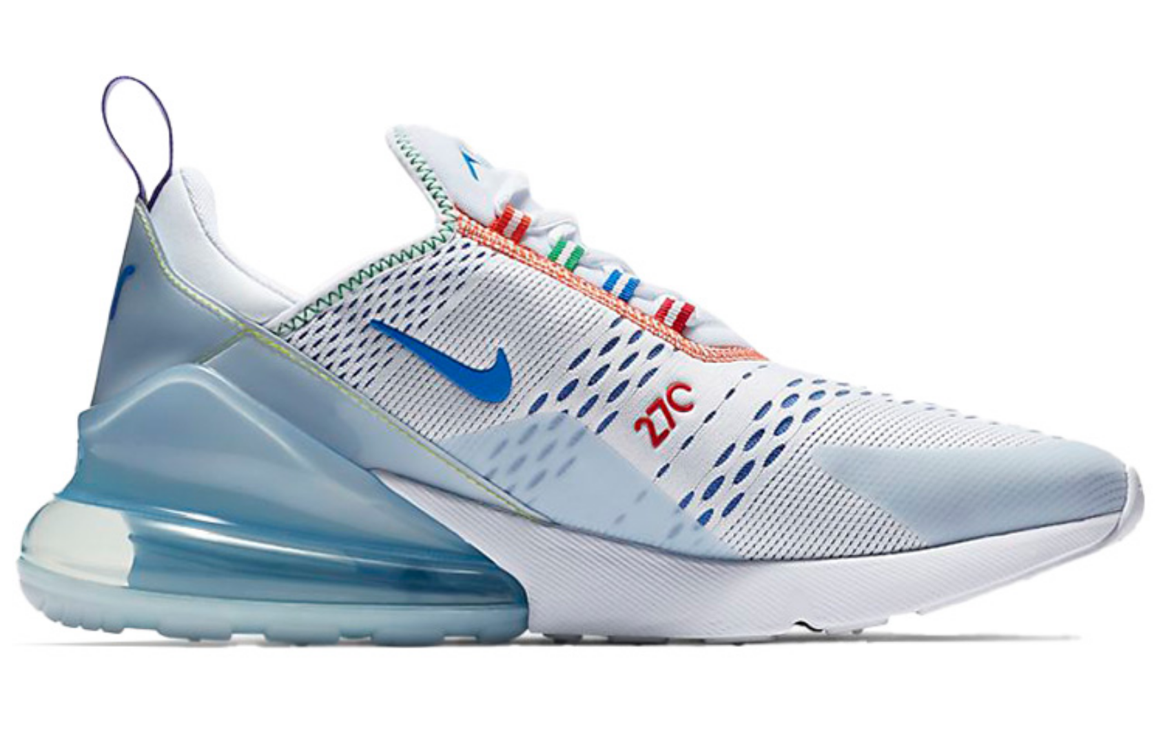 Фото № 2 с приближением к товару «‎Nike Air Max 270 BlueWhite»