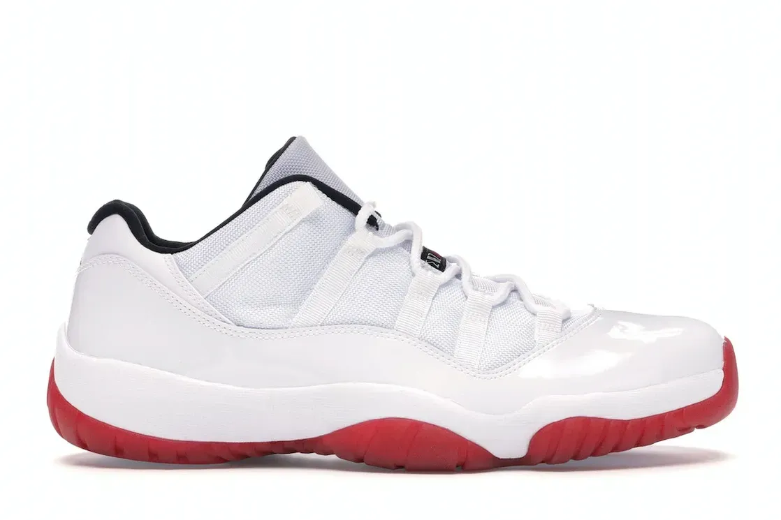 Фото № 1 с приближением к товару «‎Jordan 11 Retro Low White Red (2012)»