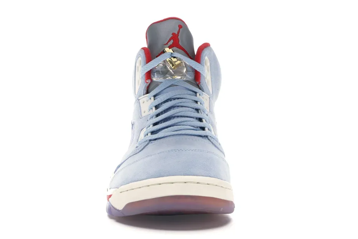 Фото № 2 с приближением к товару «‎Jordan 5 Retro Trophy Room Ice Blue»