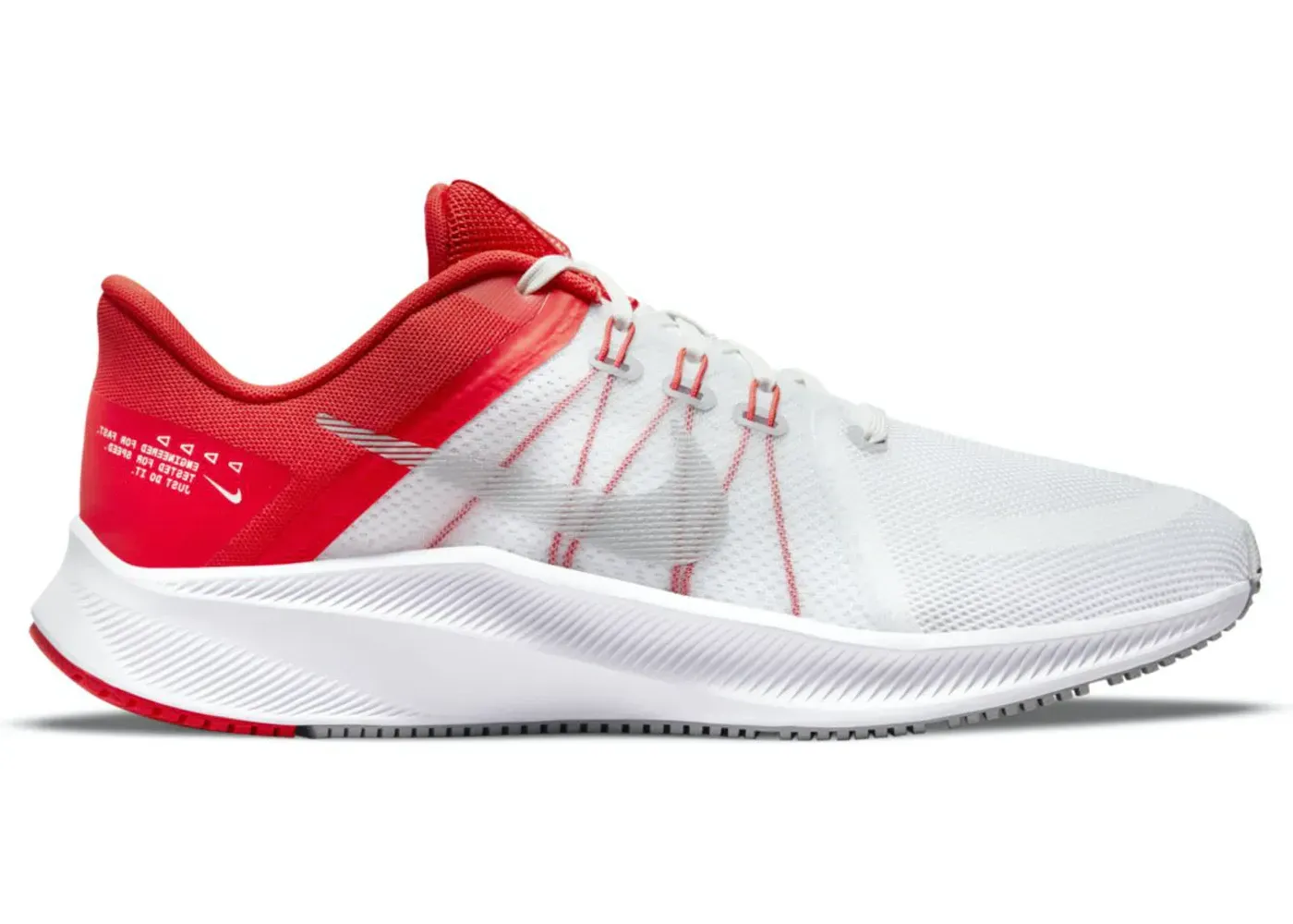 Фото № 1 с приближением к товару «‎Nike Quest 4 White Chile Red»