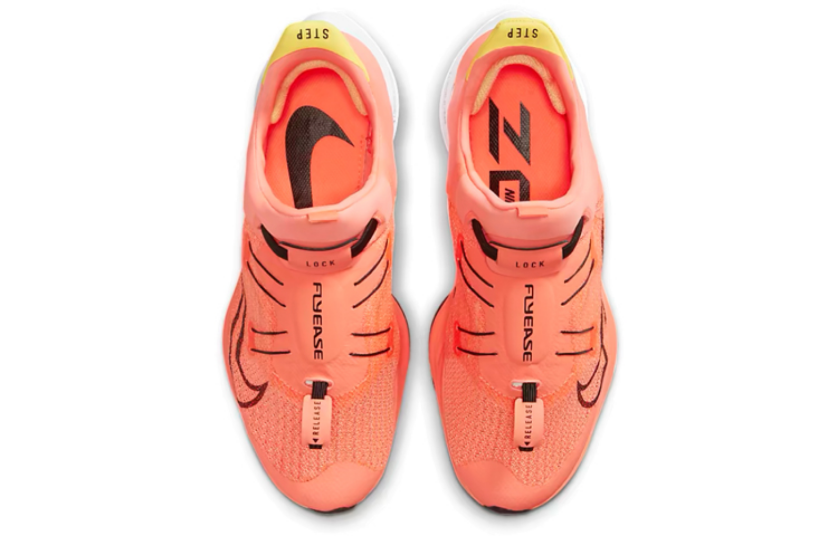 Фото № 4 с приближением к товару «‎Nike Air Zoom Tempo NEXT FlyEase BlackOrange»