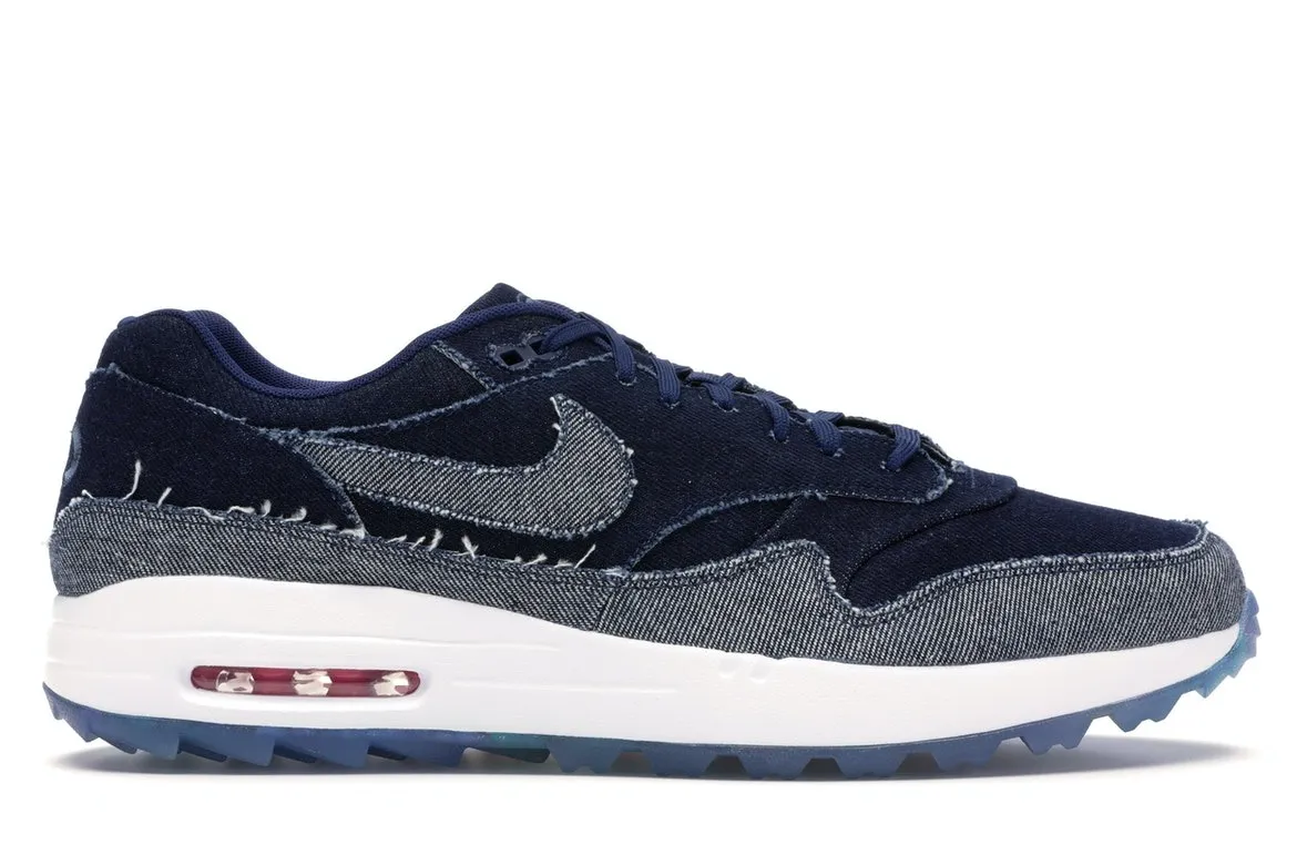 Фото № 1 с приближением к товару «‎Nike Air Max 1 Golf No Denim Allowed Navy»
