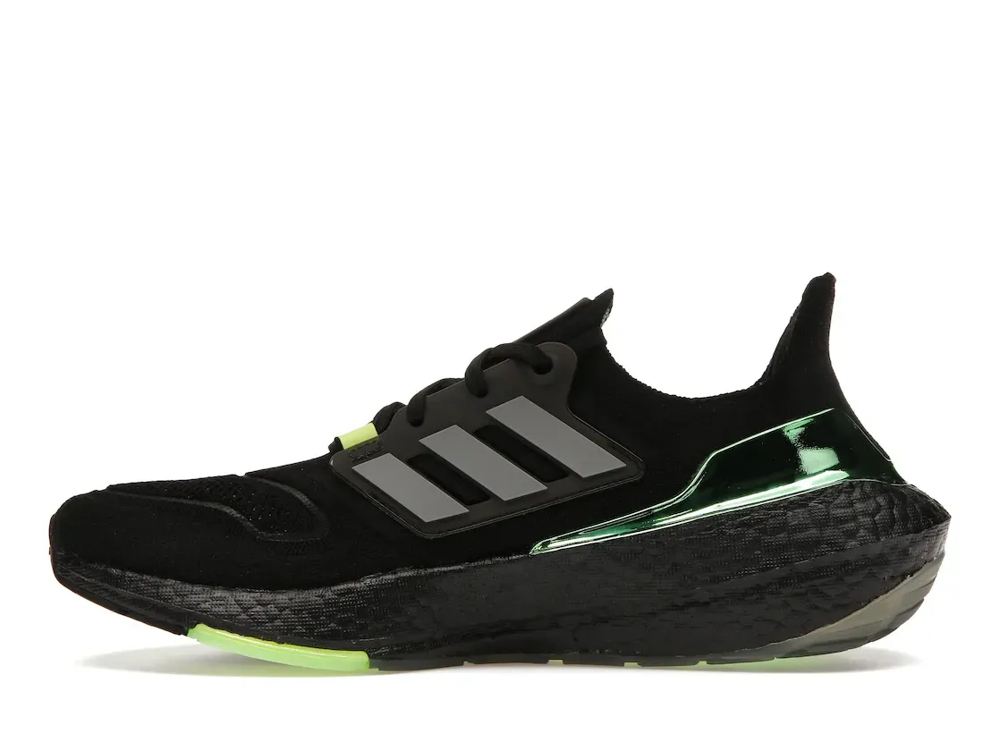 Фото № 3 с приближением к товару «‎adidas Ultra Boost 22 Black Iron Metallic Beam Green»