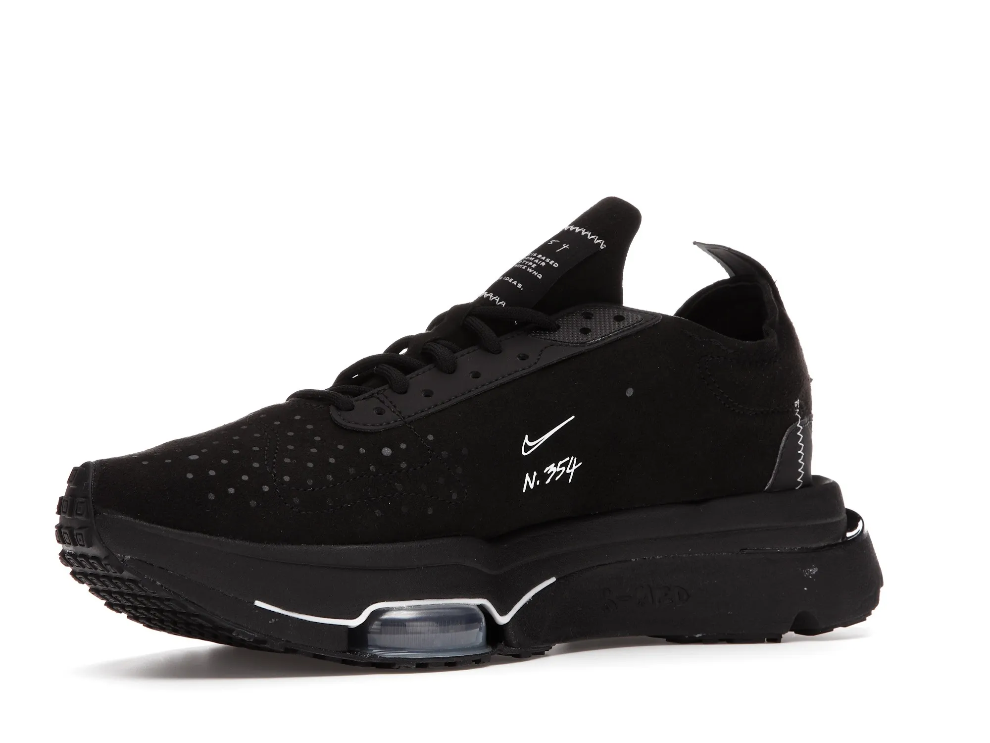 Фото № 2 с приближением к товару «‎Nike Air Zoom Type Black White»