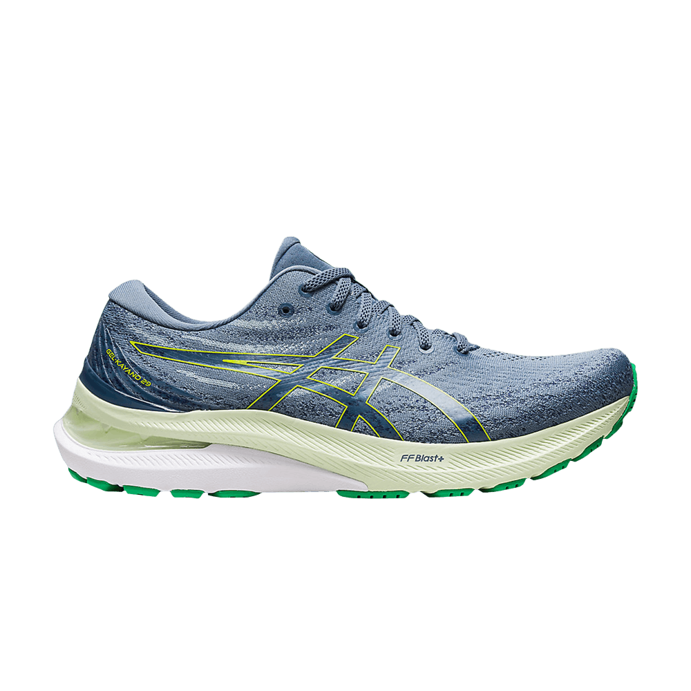 Asics Gel Kayano 29 Steel Blue Lime Zest