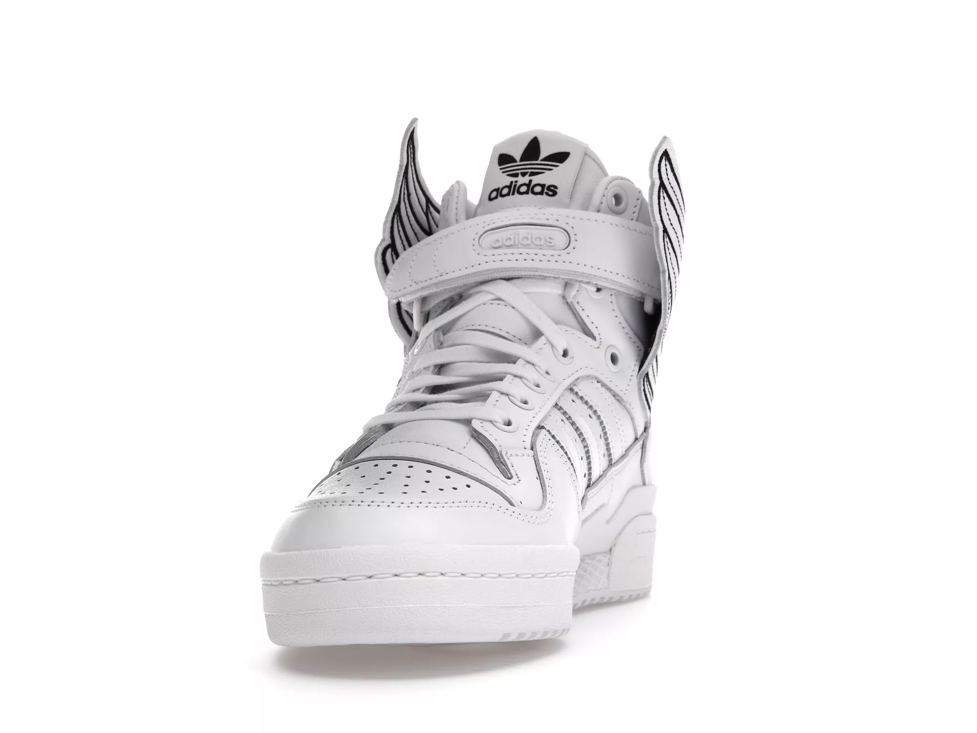 Фото № 4 с приближением к товару «‎adidas Forum Hi Wings 4.0 Jeremy Scott White Black»