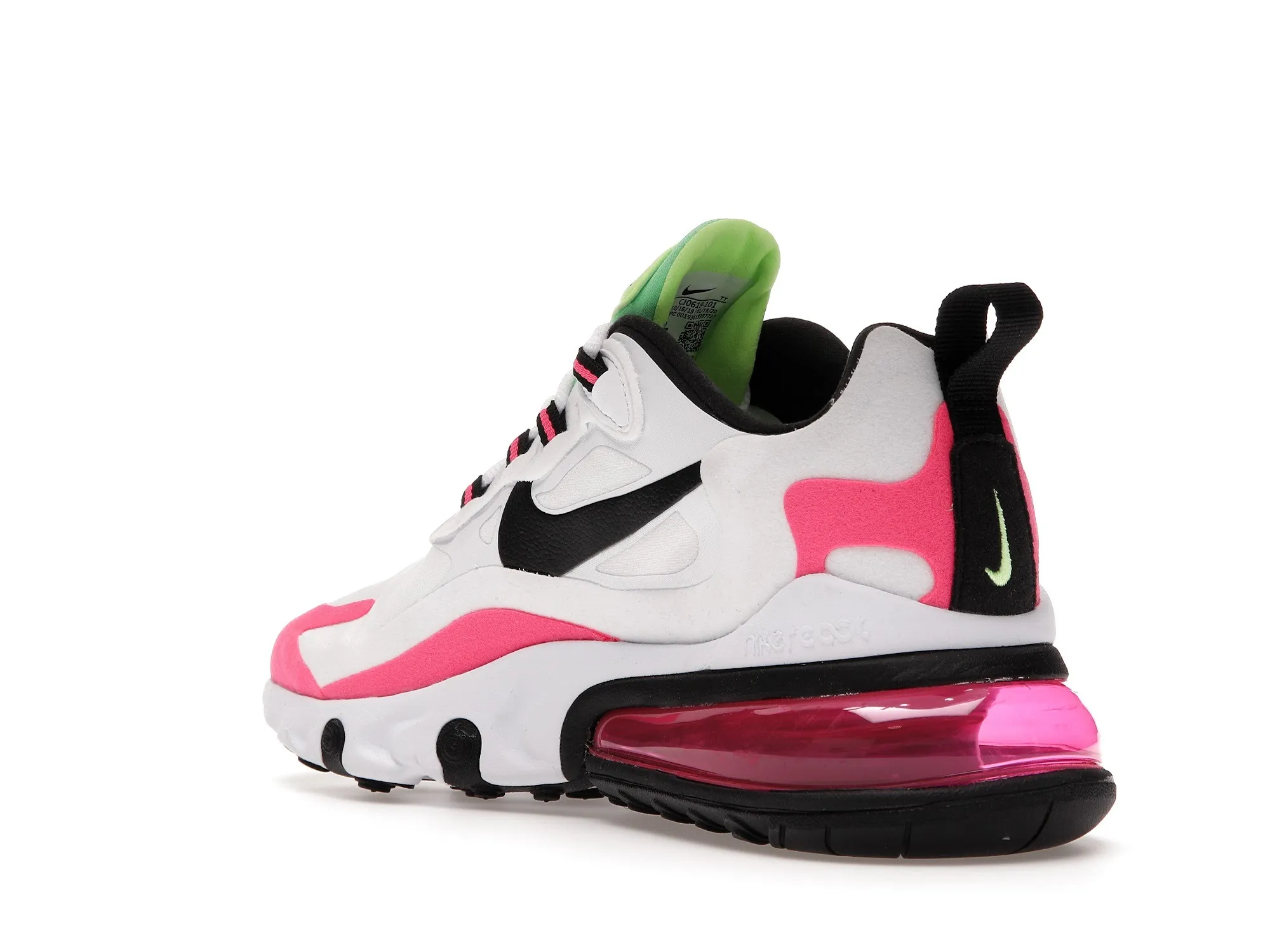 Фото № 6 с приближением к товару «‎Nike Air Max 270 React Hyper Pink »