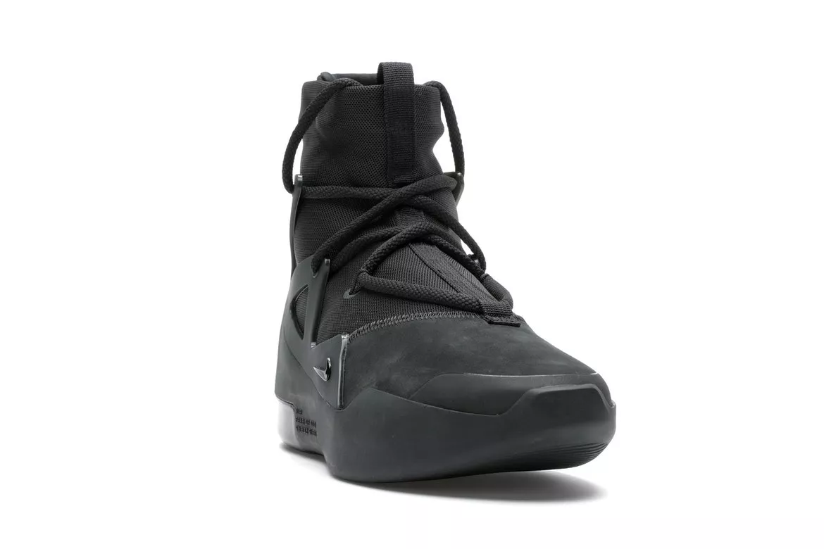 Фото № 2 с приближением к товару «‎Nike Air Fear of God 1 Triple Black»