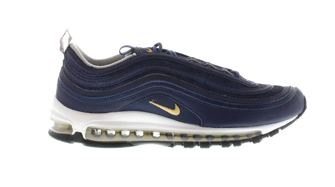 Фото № 1 с приближением к товару «‎Nike Air Max 97 Midnight Navy Metallic Gold»
