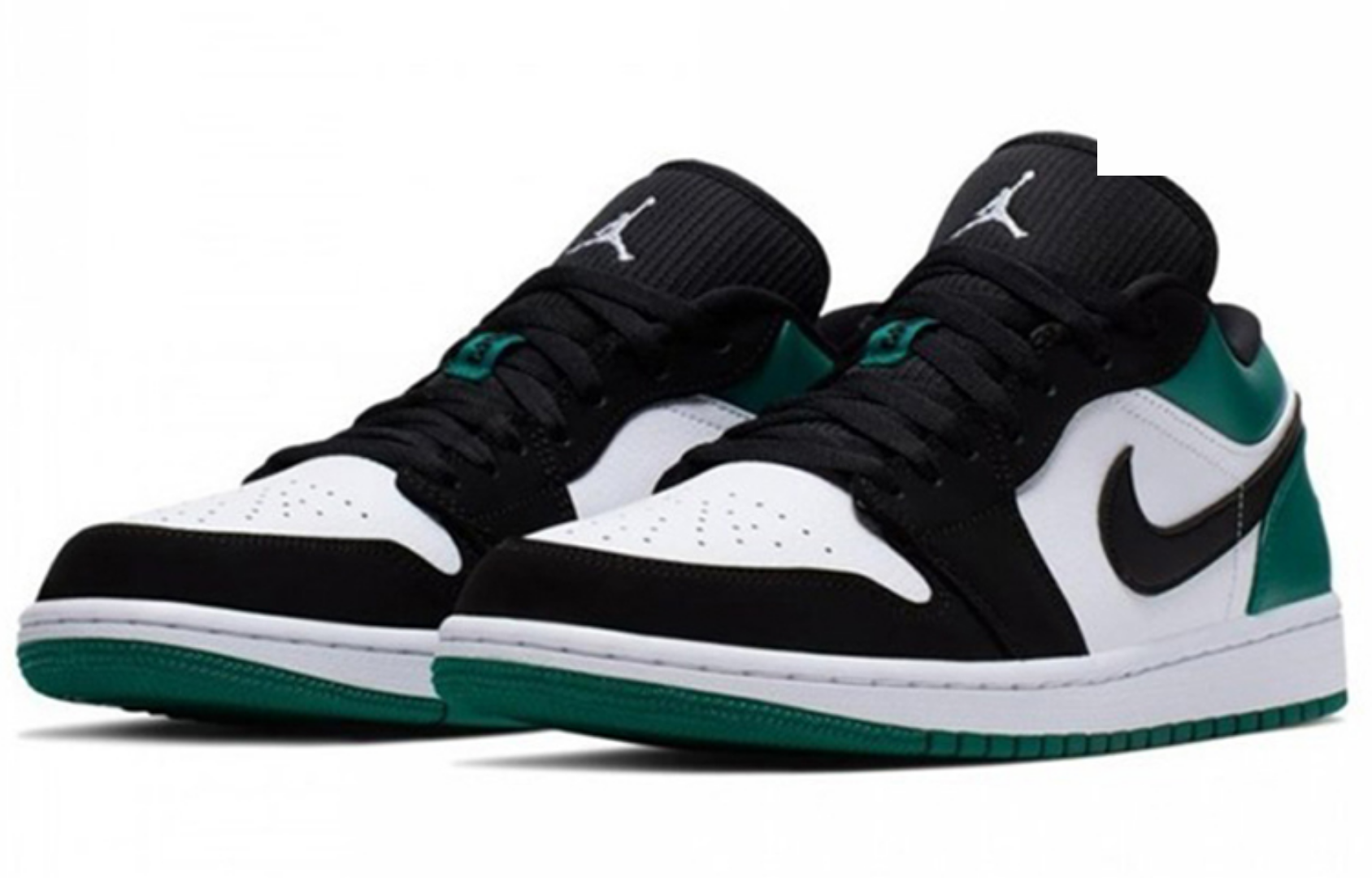 Фото № 3 с приближением к товару «‎Air Jordan 1 Low White Black Mystic Green»