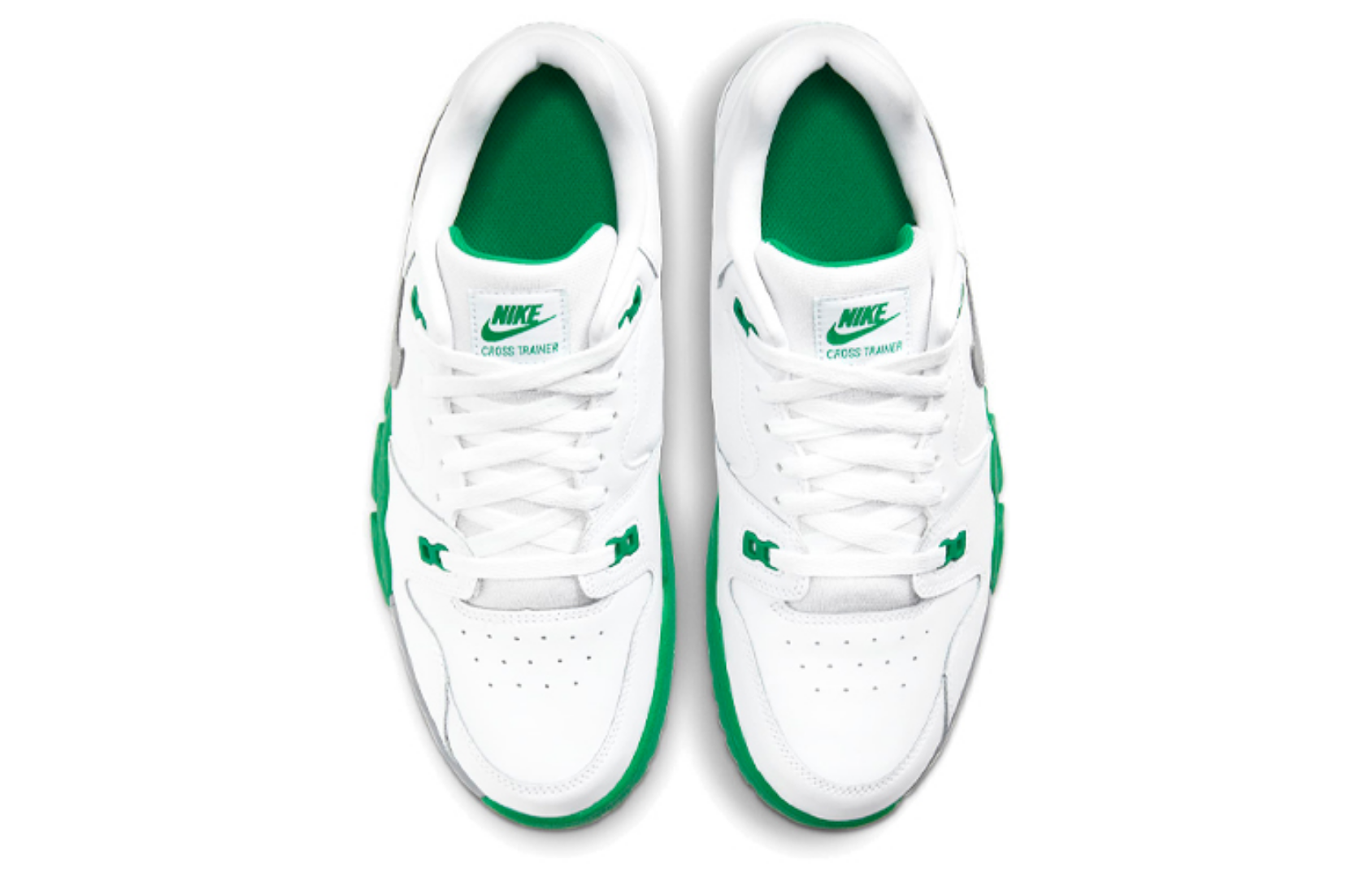Фото № 4 с приближением к товару «‎Nike Air Cross Trainer Low WhiteGreyGreen»