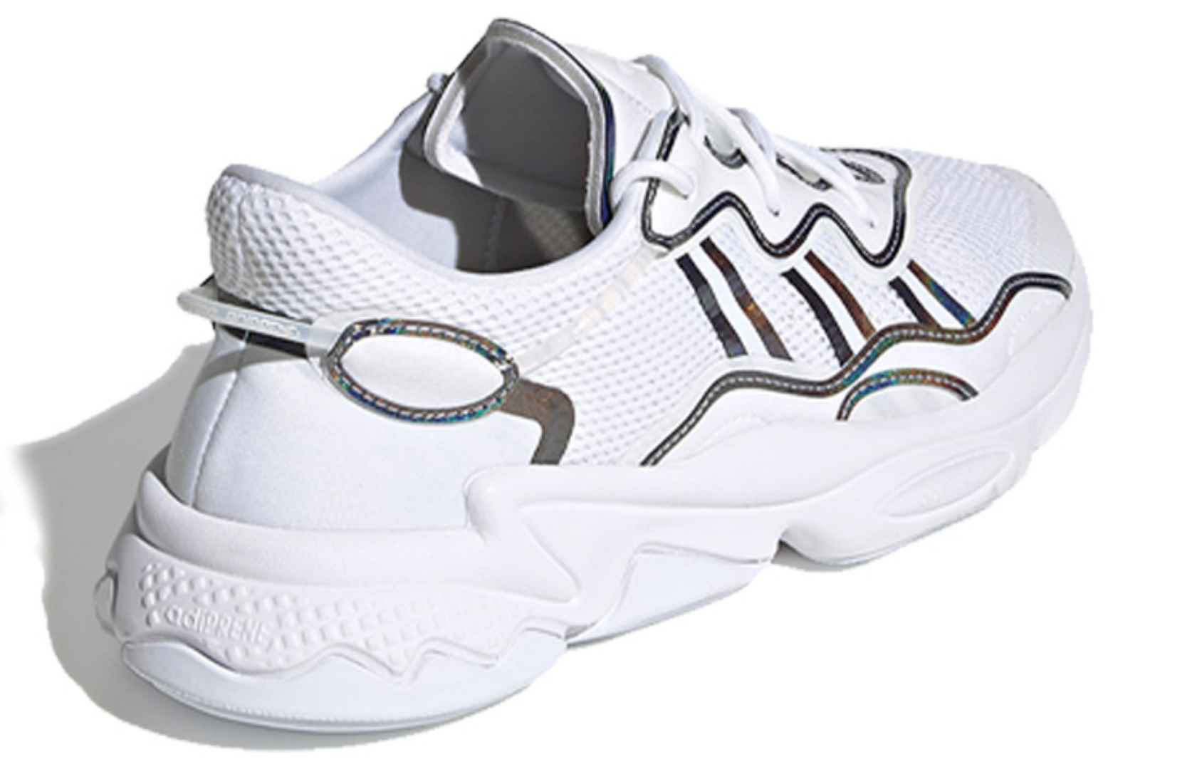 Фото № 4 с приближением к товару «‎adidas originals Ozweego 'White Iridescent'»