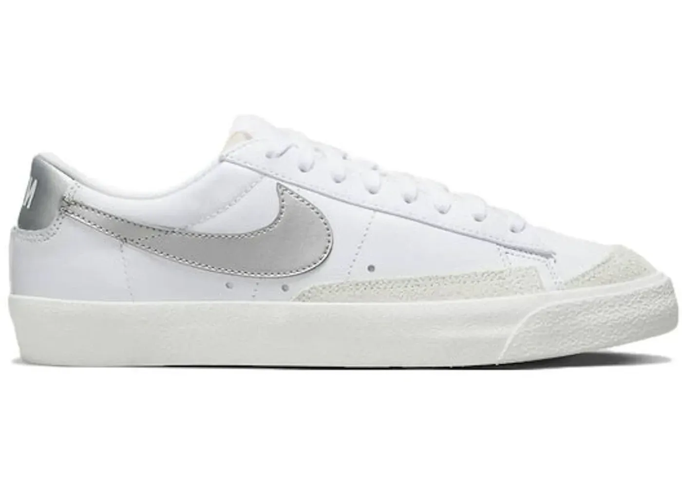 Фото № 1 с приближением к товару «‎Nike Blazer Low 77 White Metallic Silver »