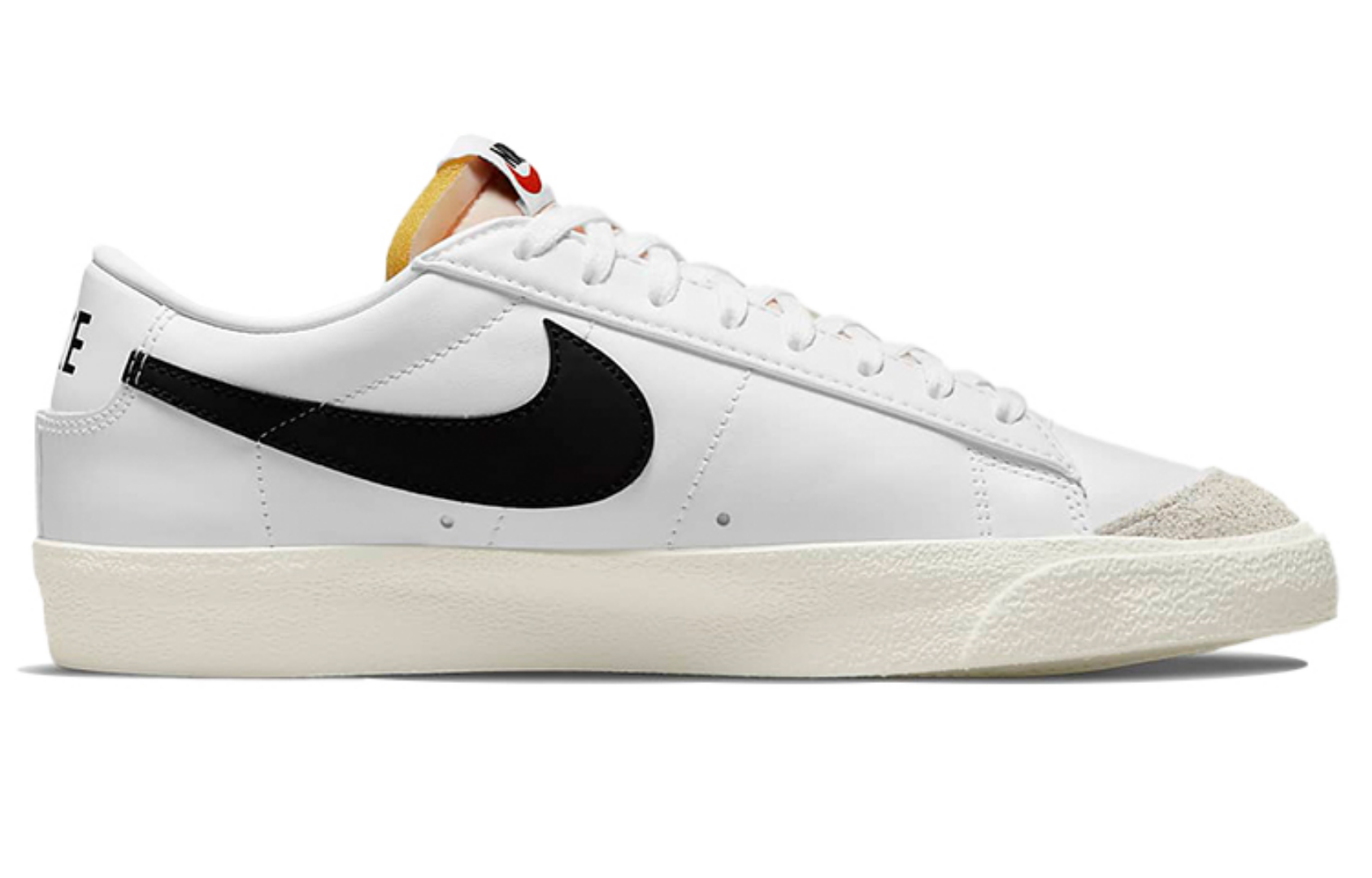 Фото № 2 с приближением к товару «‎Nike Blazer '77 Vintage Low-Top Sneakers BlackWhiteGreen»