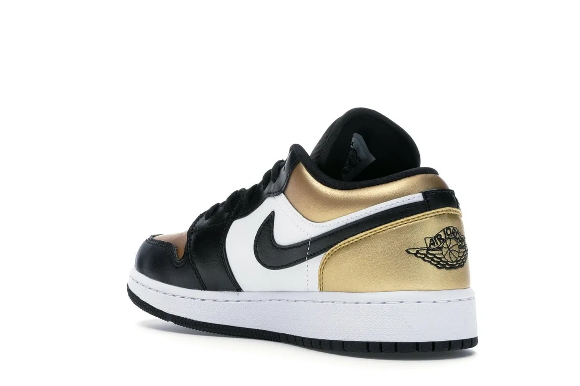 Фото № 5 с приближением к товару «‎Jordan 1 Low Gold Toe »