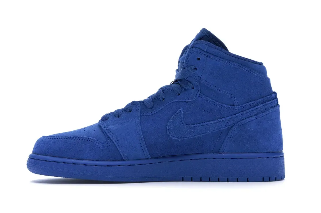 Фото № 3 с приближением к товару «‎Jordan 1 Retro Blue Suede »