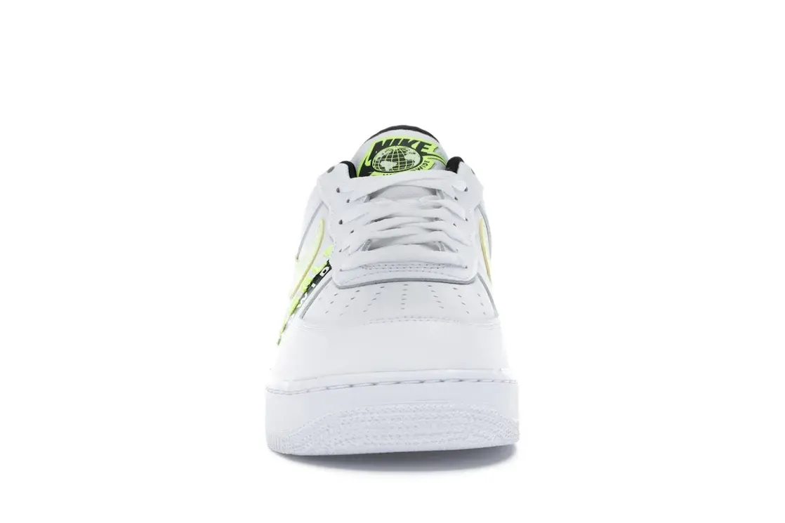 Фото № 2 с приближением к товару «‎Nike Air Force 1 Low Worldwide White Volt»