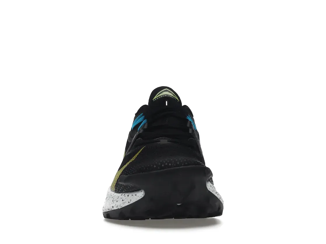 Фото № 2 с приближением к товару «‎Nike Pegasus Trail 2 Black Dark Sulfur»