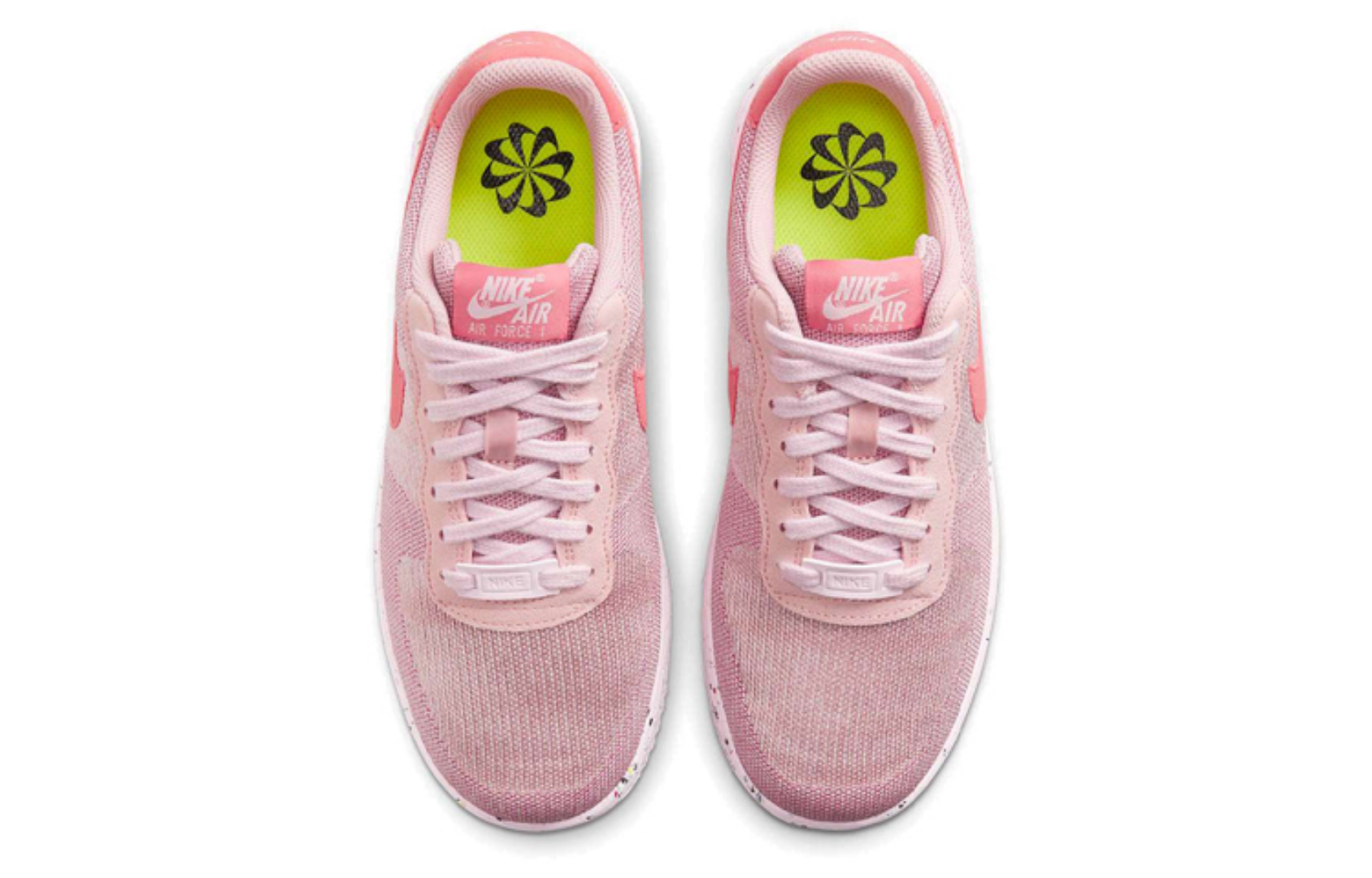 Фото № 4 с приближением к товару «‎Nike Wmns Air Force 1 Crater Flyknit 'Pink Glaze'»