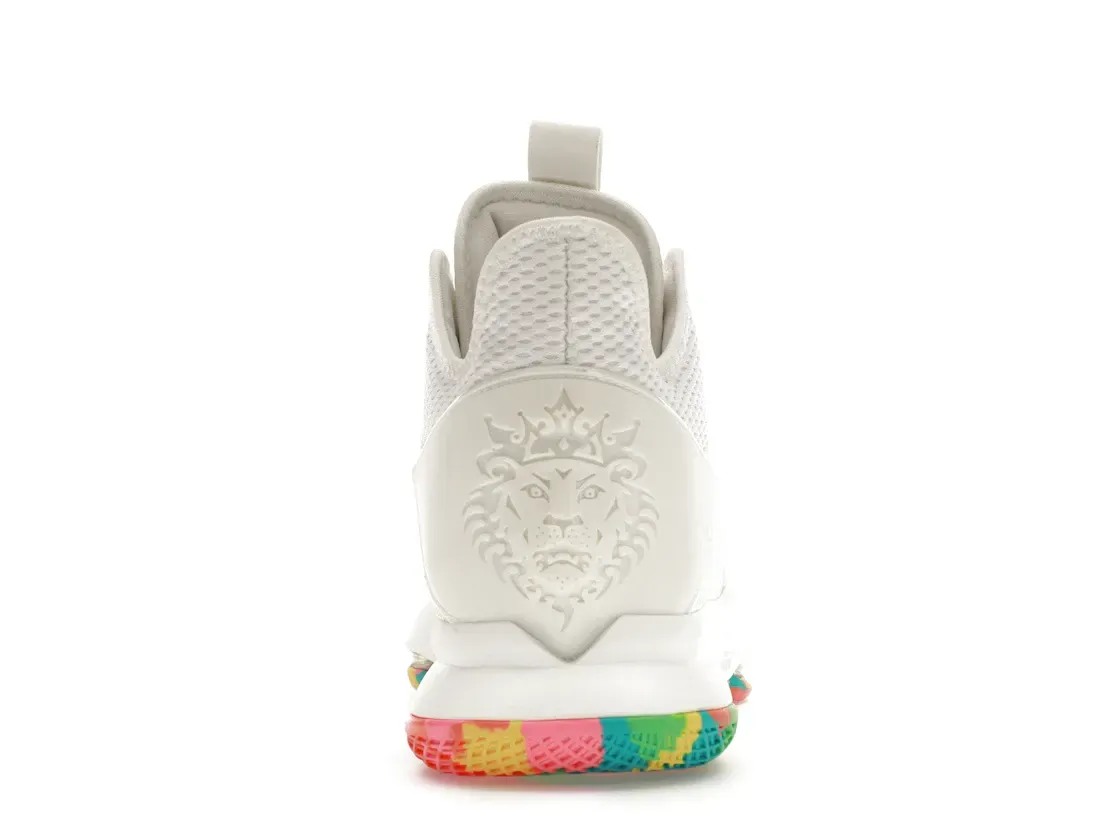 Фото № 4 с приближением к товару «‎Nike LeBron Witness 4 White Multi Camo»