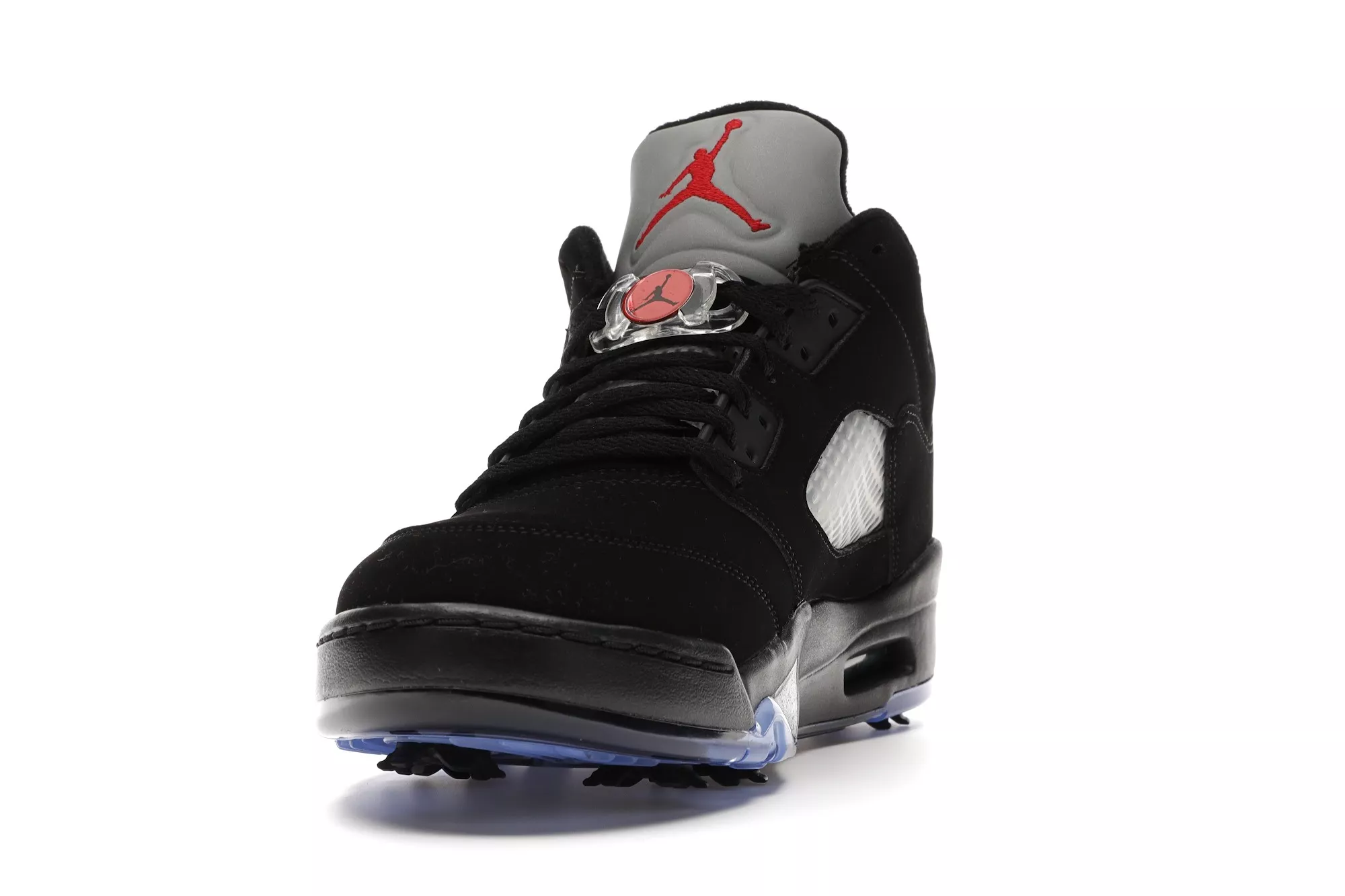Фото № 4 с приближением к товару «‎Air Jordan 5 Retro Low Golf Black Metallic»