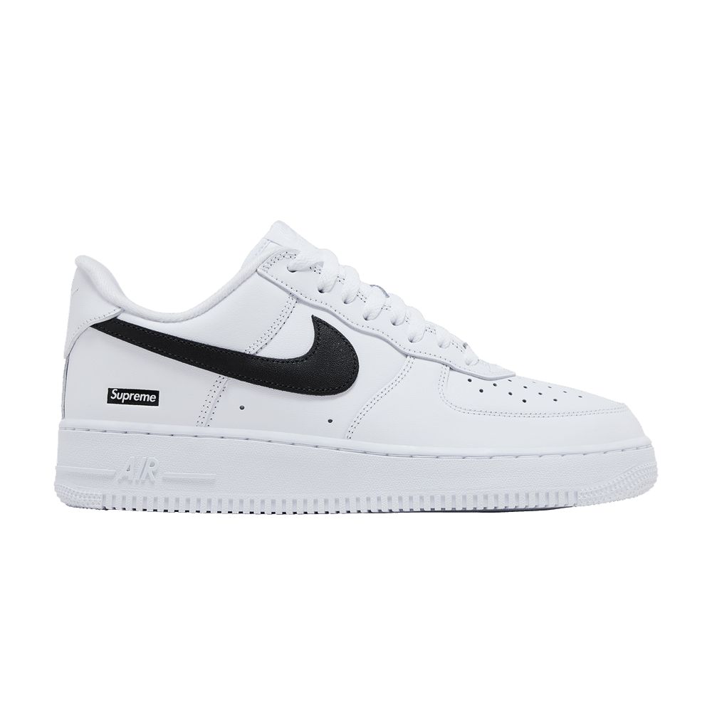 Supreme x Nike Air Force 1 Low Box Logo - White Black
