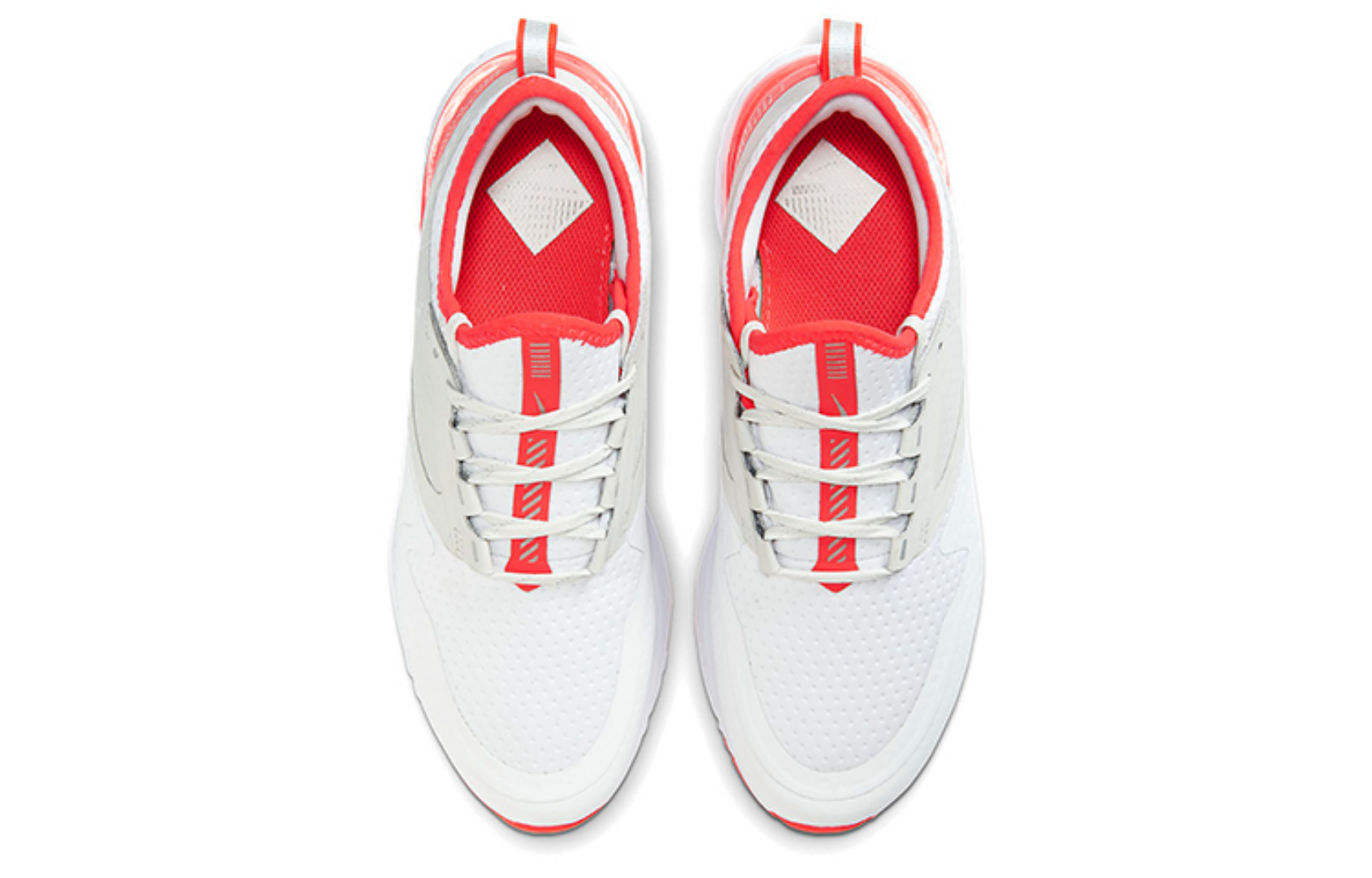 Фото № 4 с приближением к товару «‎Nike Odyssey React 2 Shield Wmns WhiteGreyRed»