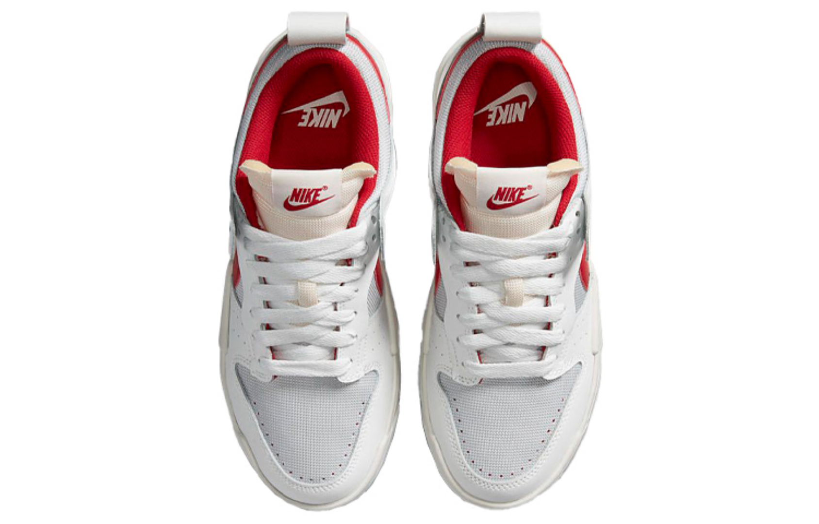 Фото № 4 с приближением к товару «‎Nike Dunk Low Disrupt White Gym Red»