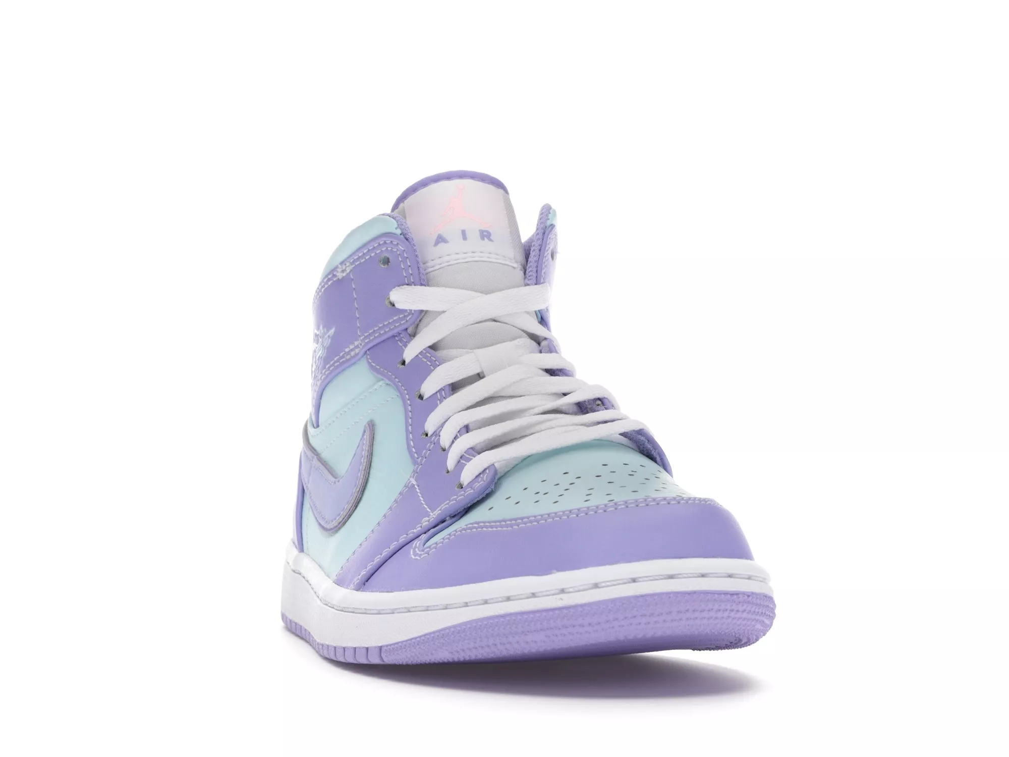 Фото № 2 с приближением к товару «‎Jordan 1 Mid Purple Aqua»
