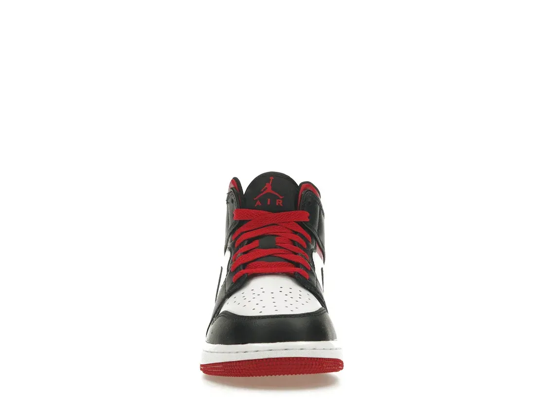 Фото № 2 с приближением к товару «‎Jordan 1 Mid Gym Red Black Toe »