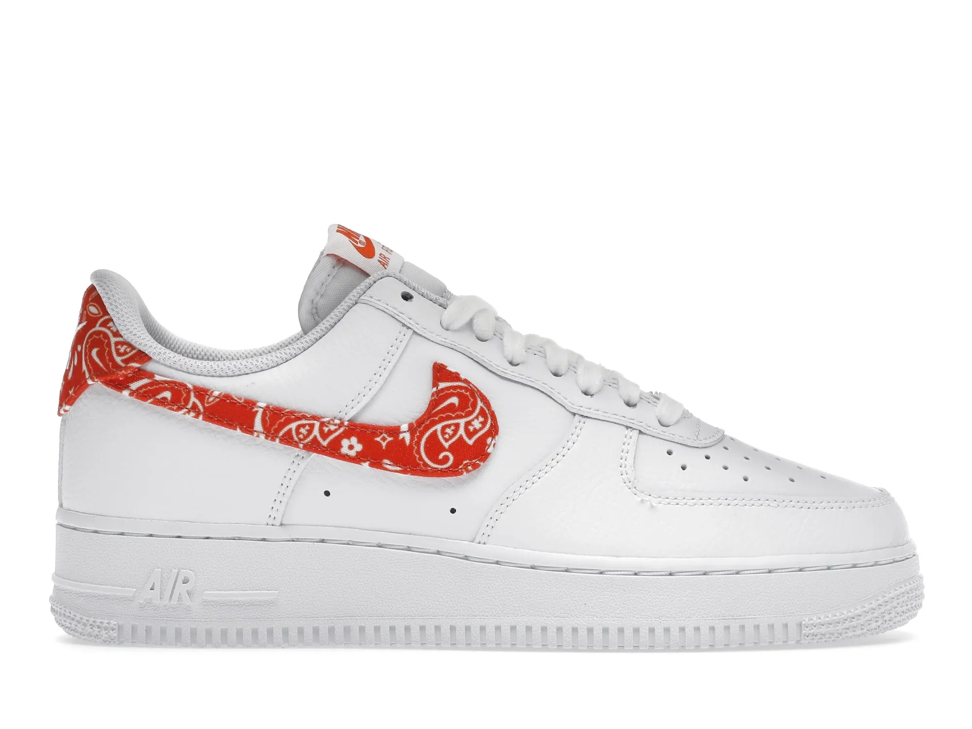 Фото № 1 с приближением к товару «‎Nike Air Force 1 Low Orange Paisley »
