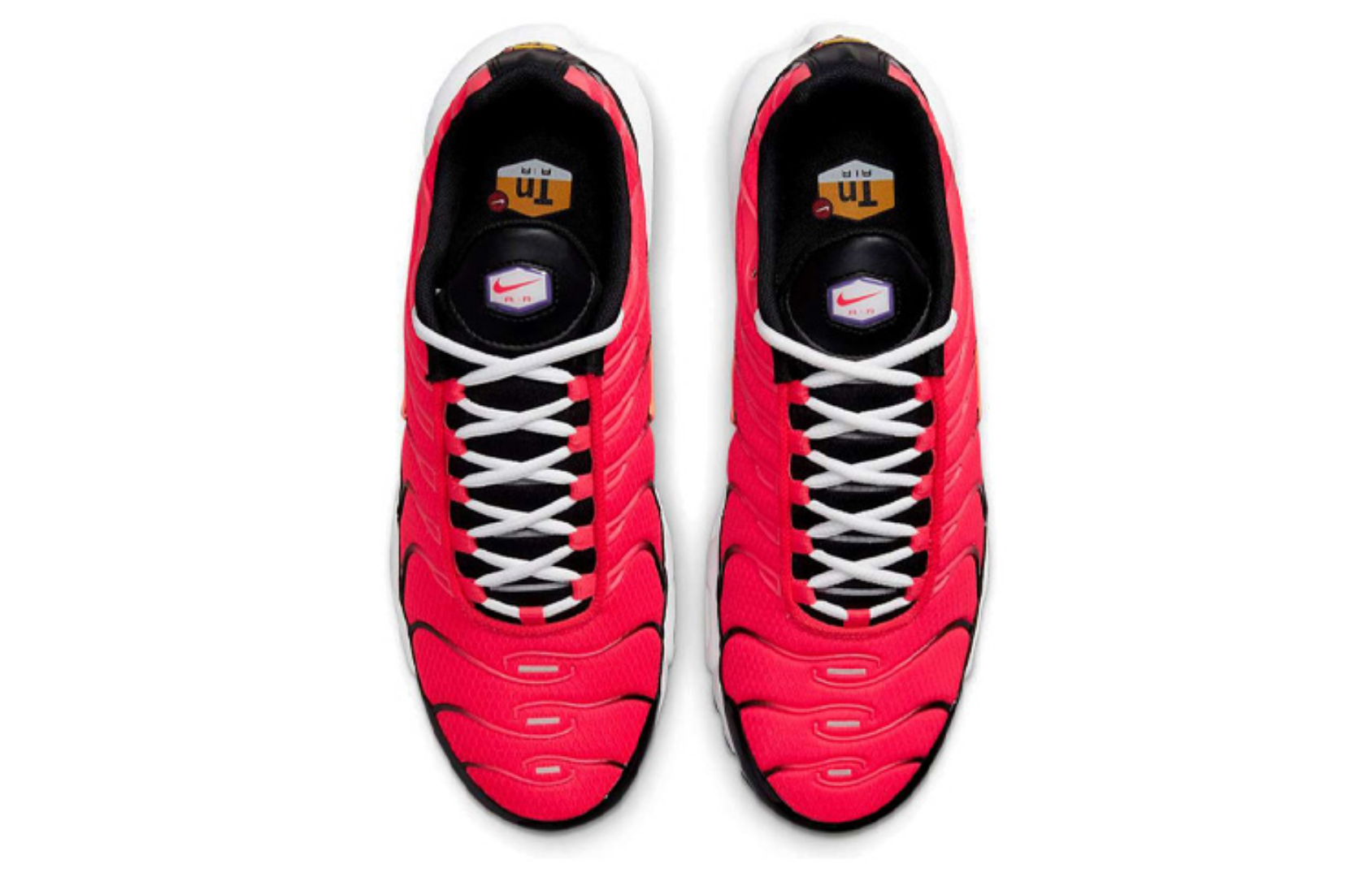 Фото № 4 с приближением к товару «‎Nike Air Max Plus "Bright Crimson" RedBlackPurple»