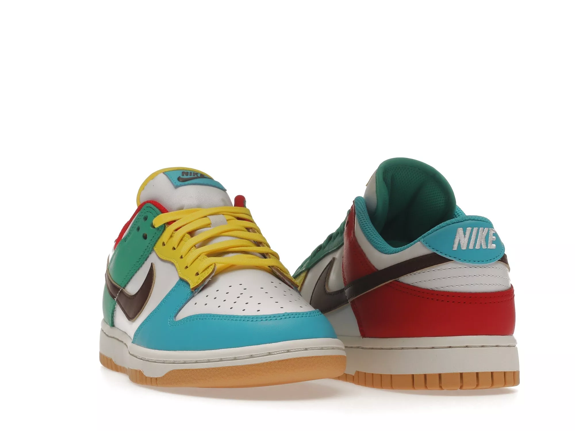 Фото № 2 с приближением к товару «‎Nike Dunk Low Free 99 White»