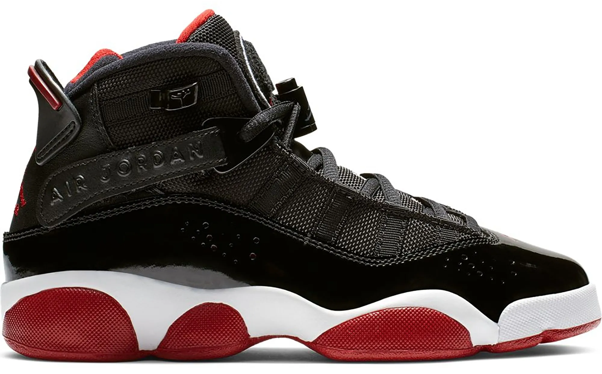 Фото № 1 с приближением к товару «‎Jordan 6 Rings Black Varsity Red »