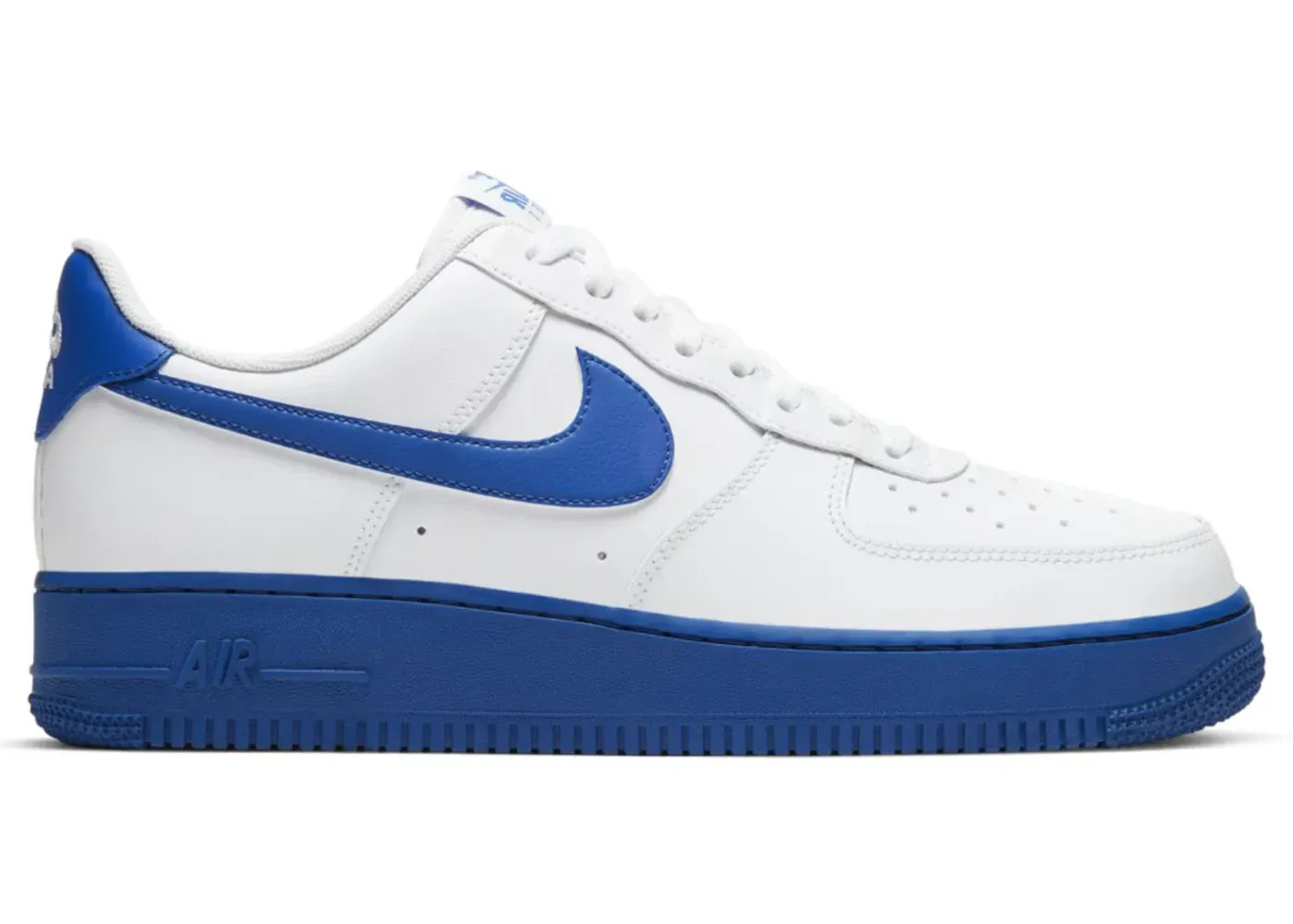 Фото № 1 с приближением к товару «‎Nike Air Force 1 Low 07 White Royal»