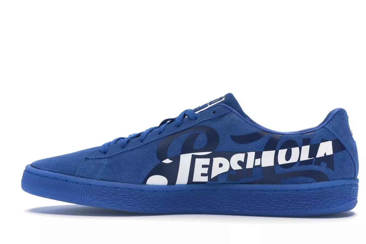 Фото № 6 с приближением к товару «‎Puma Suede Pepsi Blue»