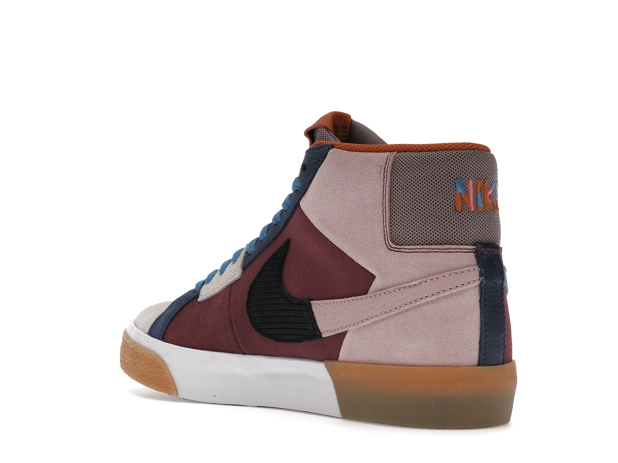Фото № 6 с приближением к товару «‎Nike SB Blazer Mid Mosaic Brown»