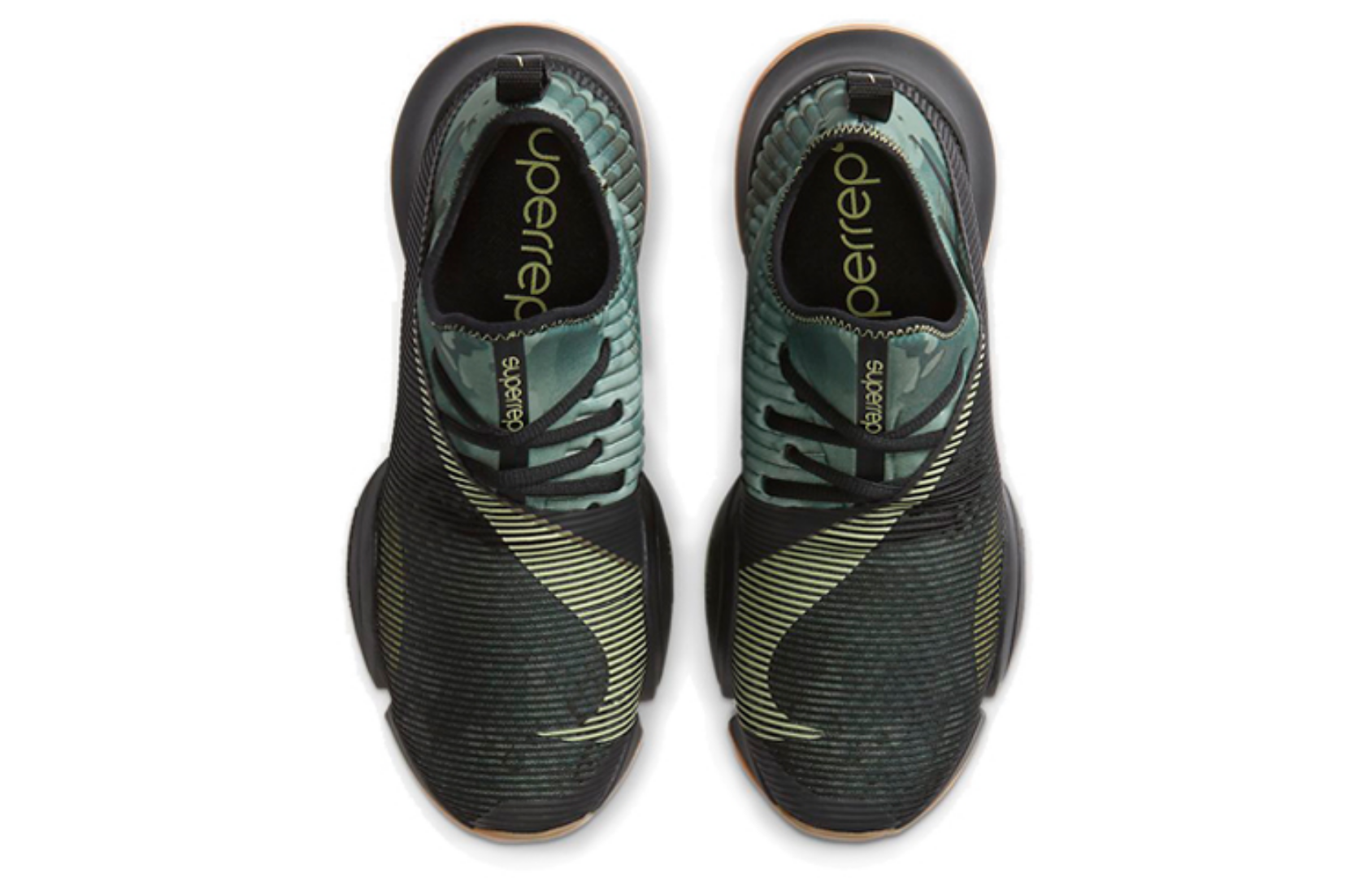 Фото № 4 с приближением к товару «‎Nike Air Zoom SuperRep BlackGreen»