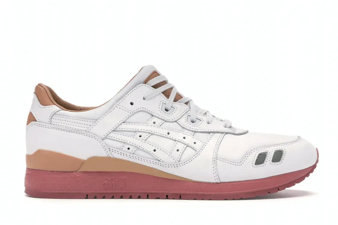 Фото № 1 с приближением к товару «‎ASICS Gel-Lyte III Packer Shoes x J. Crew White Buck»
