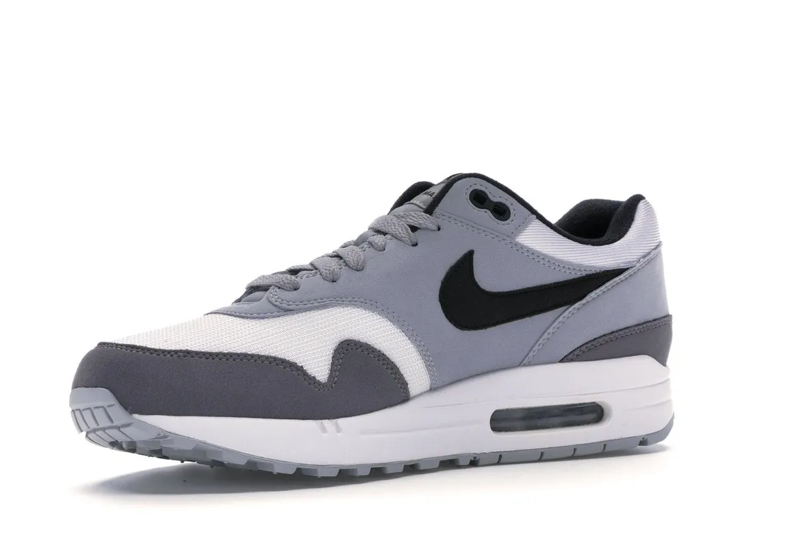 Фото № 4 с приближением к товару «‎Nike Air Max 1 White Black Wolf Grey»