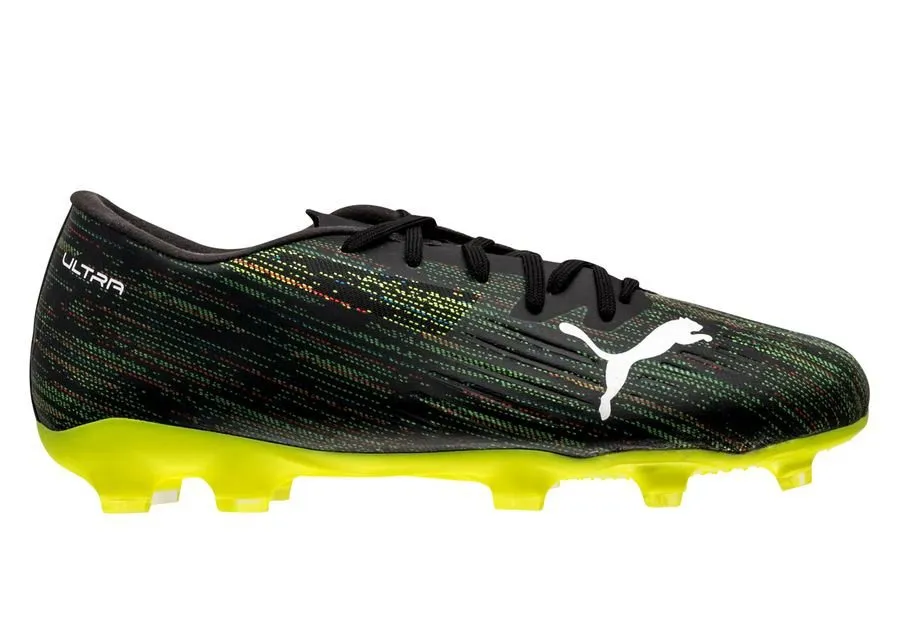 Фото № 1 с приближением к товару «‎Puma Ultra 2.2 FG AG Black Yellow Alert »