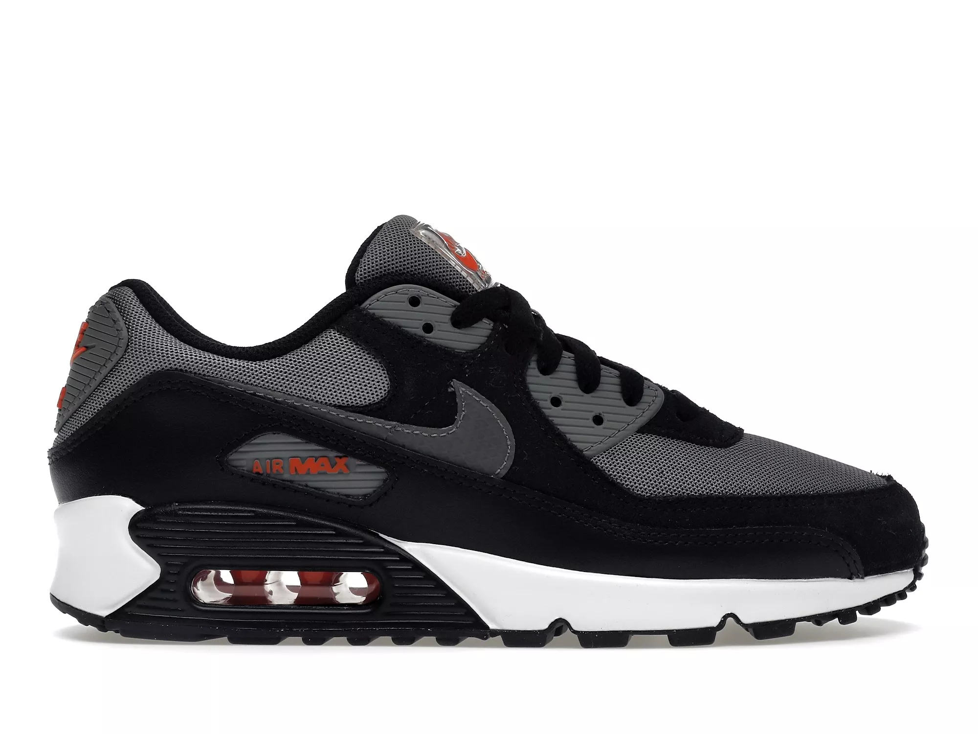 Nike Air Max 90 Grey Black Red (2022)