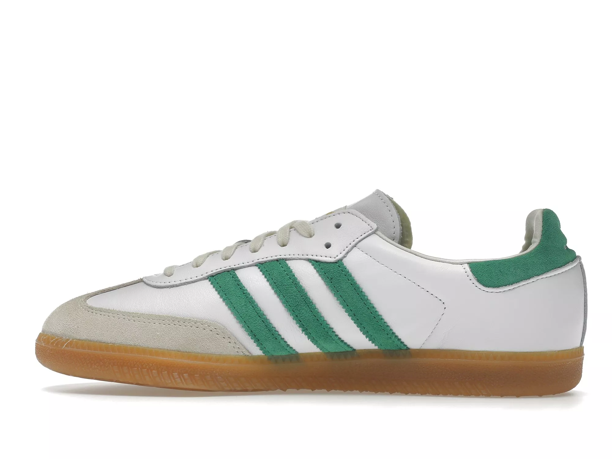 Фото № 3 с приближением к товару «‎adidas Samba OG Sporty & Rich White Green»