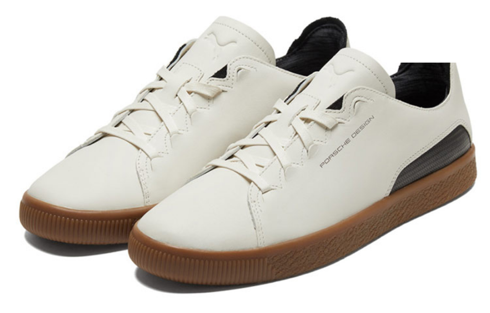 Фото № 3 с приближением к товару «‎Puma Pd Court Dlx Sneakers Creamy»